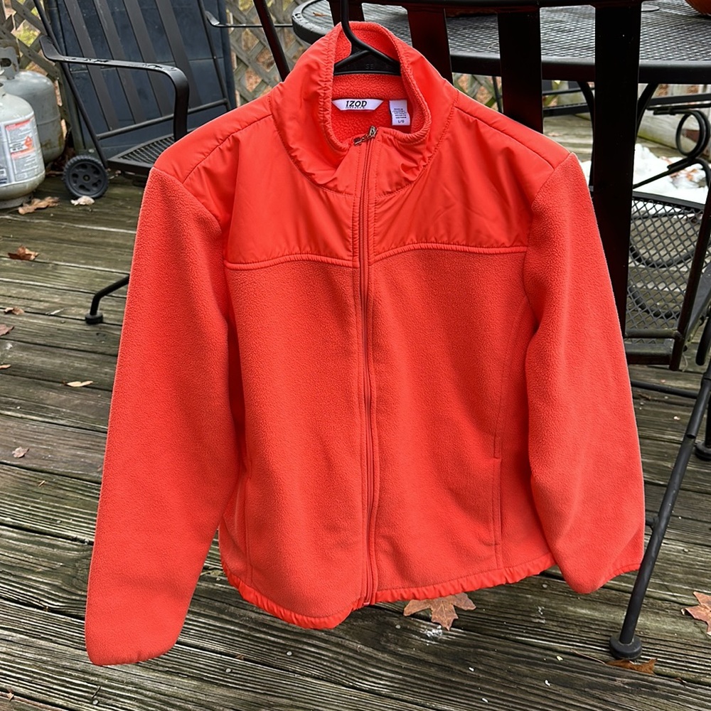 Coral IZOD Perform X Fleece Jacket